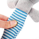 KUTKUT Funny Plush Squeak Sound Elephant Fleece Chew Toy for Dogs and Cats - kutkutstyle